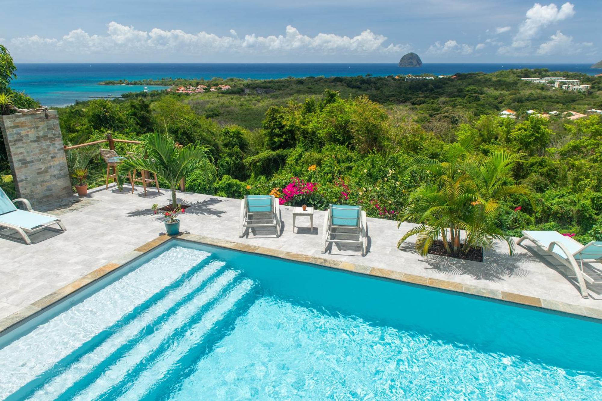 Kaz O'Rocher - Sea View Appartements Le Diamant Room photo